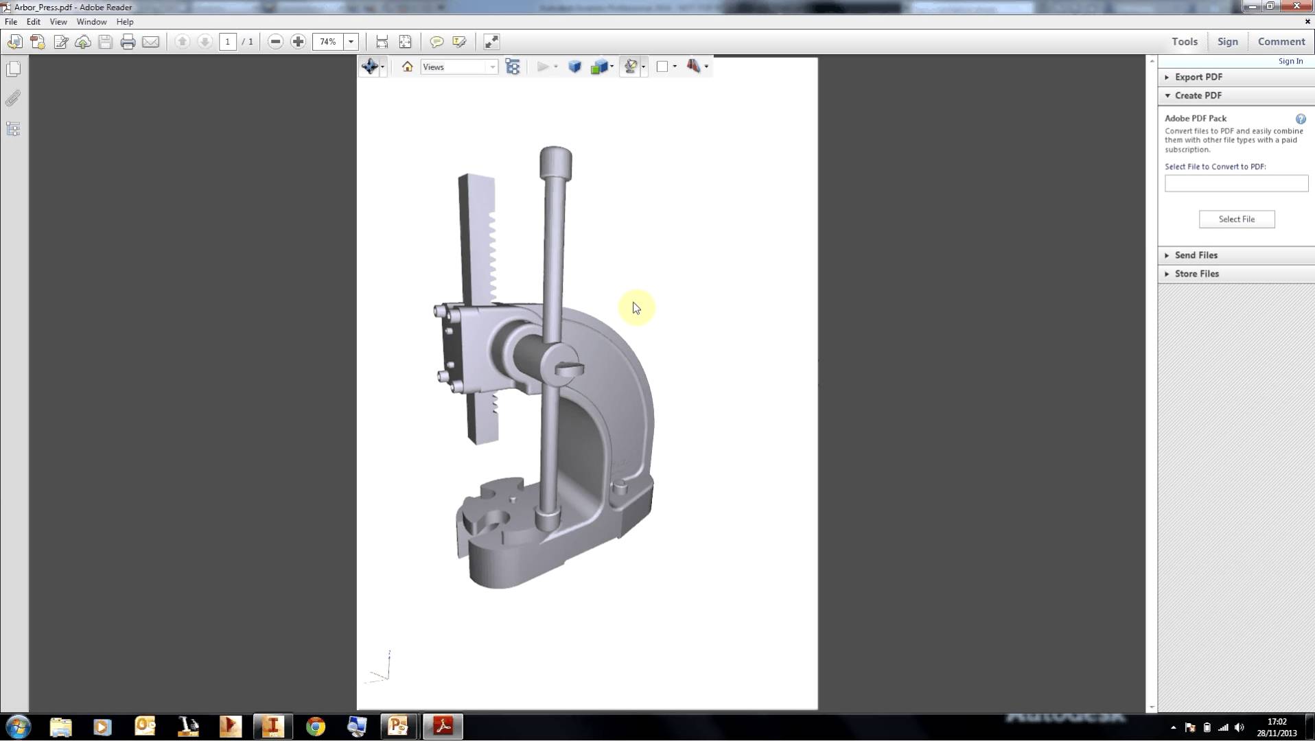 3d Pdfってなんぞや 簡単な説明と作成方法について モデログ