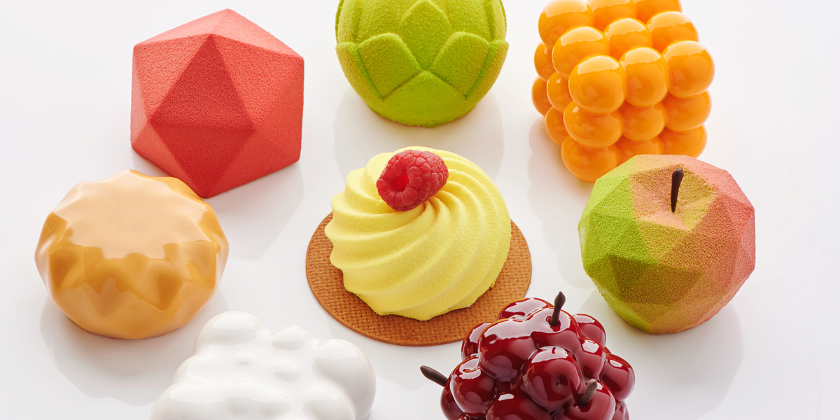 幾何学的で不思議なケーキは3dプリンターで作られている ボストンにはカフェがオープン モデログ