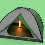 【Fusion 360】サーフェスでおしゃれなテントを作成しようサムネイル画像