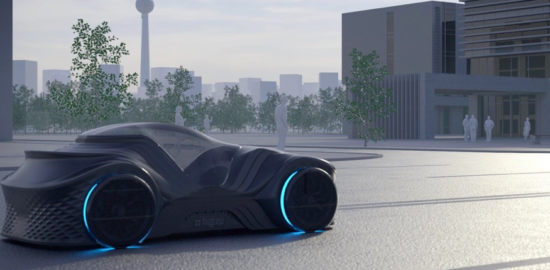 BigRepが開発　3Dプリンタで出力された電気自動車「LOCI（ロキ）」を紹介サムネイル画像