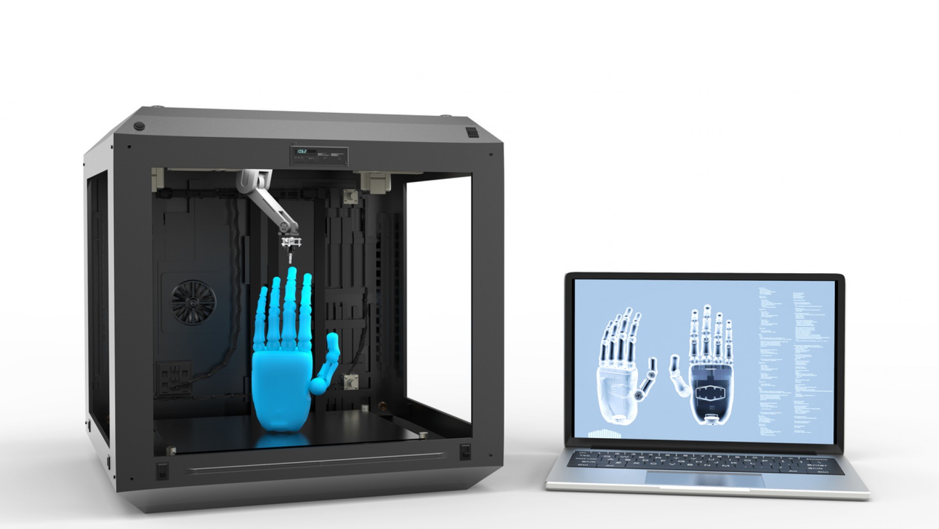 3Dプリント用データの画像
