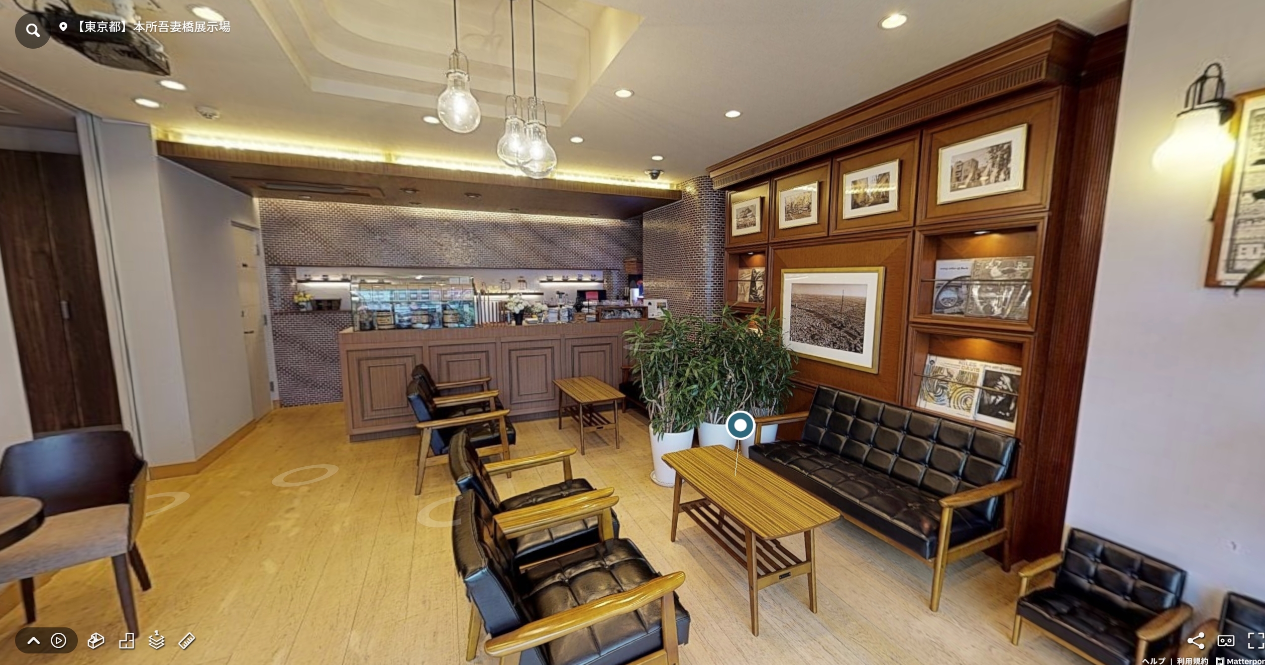 パナソニックホームズ「バーチャル展示会」の画像