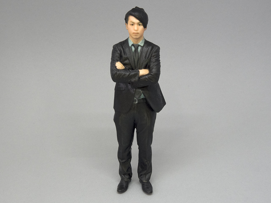 3Dプリンターで作成した「フィギュア」の画像