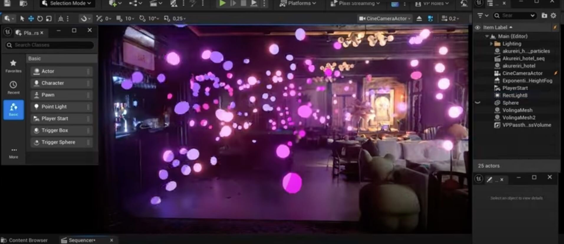 VolingaプラグインPro：3DGSデータに対応したメッシュベースのライティング機能を拡張の画像