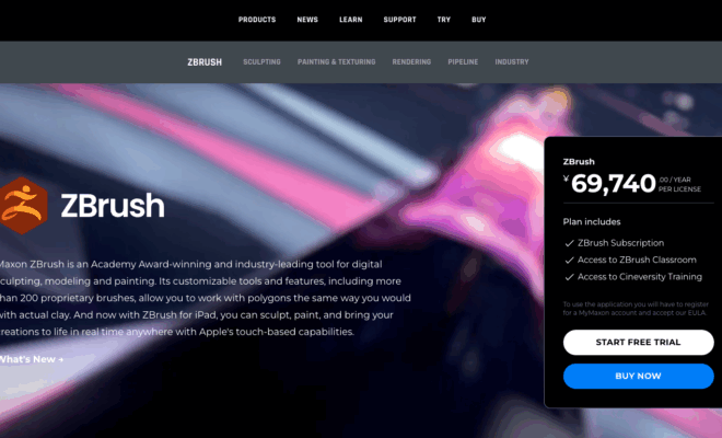 ZBrushのアイキャッチ画像