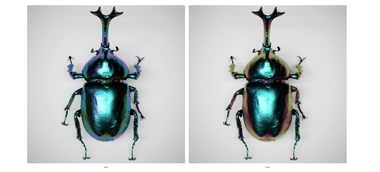 OpenPBRサーフェスの薄膜の改良の画像