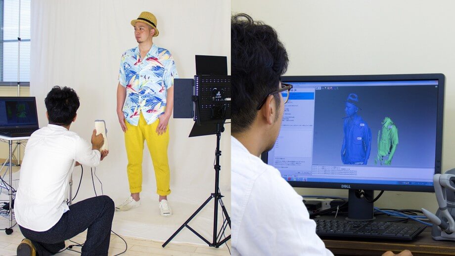 モデリー制作サービス「3Dスキャン」の画像