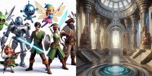 モデリー「キャラクター3Dモデリング、背景3Dモデリングどちらにも対応 」の画像