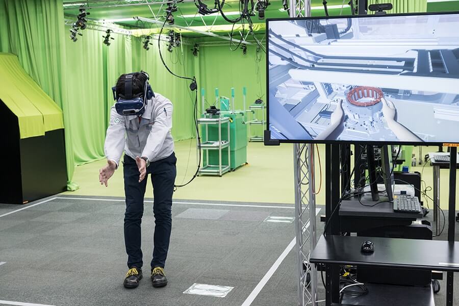 トヨタの3Dシミュレーターの画像