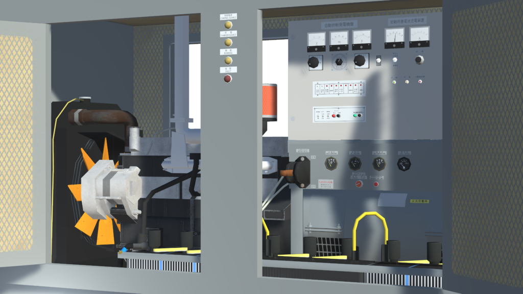 研修用機材の3Dデータ